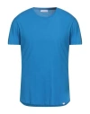 Orlebar Brown Man T-shirt Azure Size L Cotton In Blue