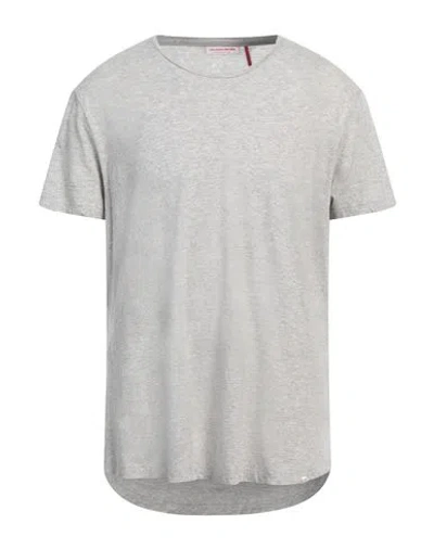 Orlebar Brown Man T-shirt Grey Size Xxl Cotton