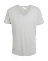 Orlebar Brown Man T-shirt Light Grey Size Xl Cotton In Gray