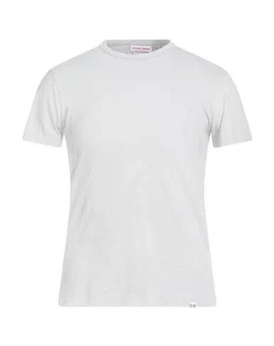 Orlebar Brown Man T-shirt Light Grey Size Xxl Cotton In Gray