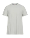 Orlebar Brown Man T-shirt Light Grey Size Xxl Cotton In Neutral