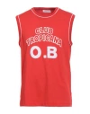 Orlebar Brown Man T-shirt Red Size Xxl Cotton In Red
