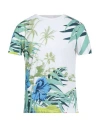 Orlebar Brown Man T-shirt White Size L Cotton In Multi