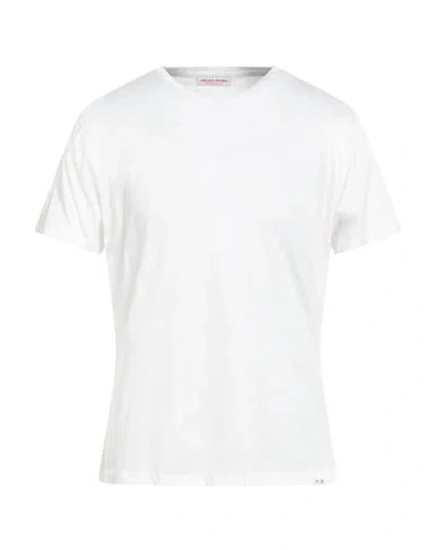 Orlebar Brown Man T-shirt White Size Xl Cotton