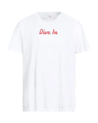 Orlebar Brown Man T-shirt White Size Xxl Cotton