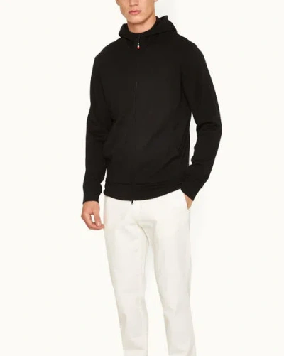 Orlebar Brown Mathers Merino Sweatshirt In Black