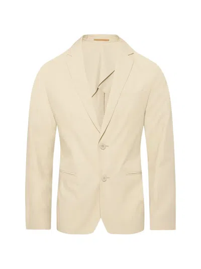 Orlebar Brown Mathis Button Blazer In Neutral
