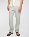 Orlebar Brown Men's Cornell Linen Pants In White Jade