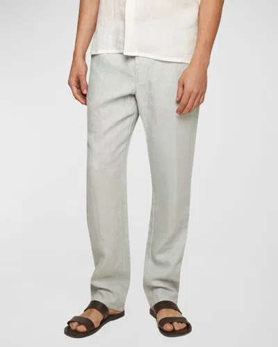 Orlebar Brown Men's Cornell Linen Pants In Green