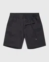 Orlebar Brown Cornell Linen Short In Night Iris