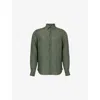 Orlebar Brown Mens Light Kombu Giles Regular-fit Linen Shirt In Light Kombu