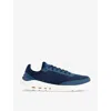 Orlebar Brown Mens Navy Hydro B1 Logo-embroidered Woven Low-top Trainers In Navy