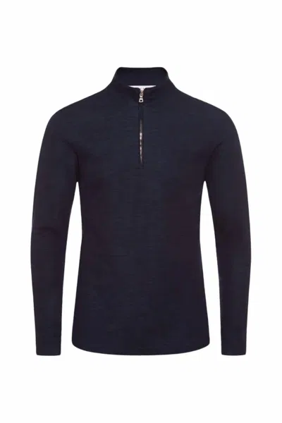 Orlebar Brown Men's Neilson Organic Sweatshirt In Navy/signal Blue/white