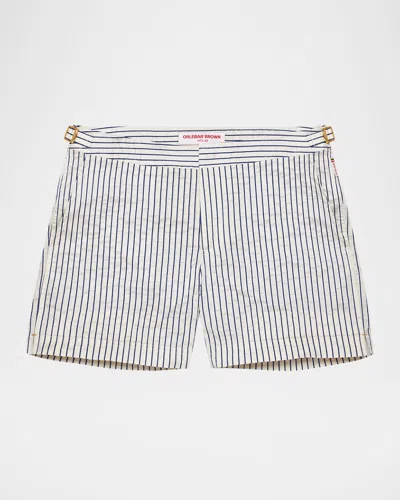 ORLEBAR BROWN MEN'S SETTER CLASSIC STRIPE SWIM SHORTS