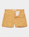 Orlebar Brown Setter High-low 4.5 Swim Trunks In Calypso Orange