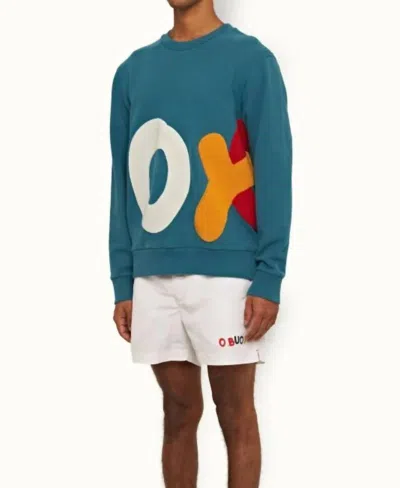 Orlebar Brown Men's Stevenson Sweater In Ob Marina In Blue