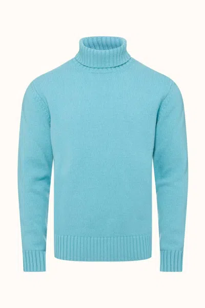 Orlebar Brown Men's Verdon Coastline Sweater In Blue