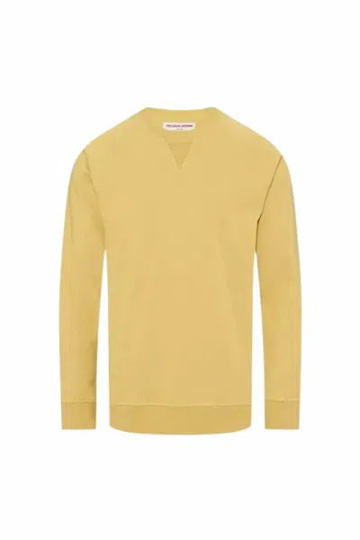 Orlebar Brown Men's Watkins Sweatshirt In Seed In Yellow