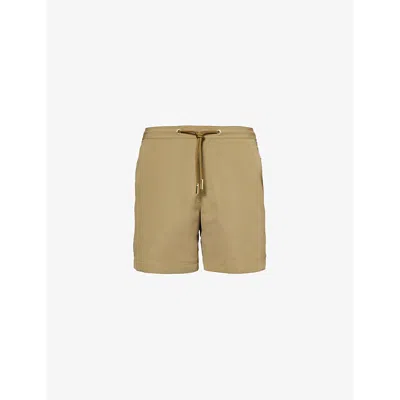 Orlebar Brown Mens  Bulldog Mid-length Lightweight Drawcord Swim Shorts In Agave Green