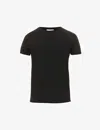 Orlebar Brown Ob-t Tailored Crewneck Cotton-jersey T-shirt In Black