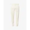 Orlebar Brown Mens Chai Fallon Tailored-fit Stretch-cotton Trousers In White