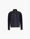 Orlebar Brown Mens Night Iris Contrast-panel Regular-fit Shell Jacket In Night Iris