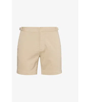 Orlebar Brown Mens Sand Dune Bulldog Stretch-cotton Shorts