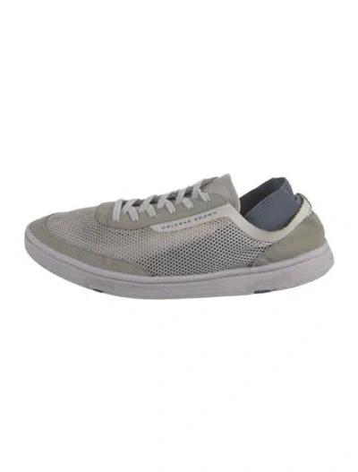 Pre-owned Orlebar Brown Mesh Sneakers In Grey
