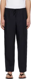 Orlebar Brown Navy Alex Lino Trousers In Blue