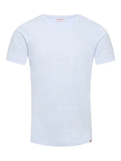 Orlebar Brown Ob-t Linen T-shirt In White