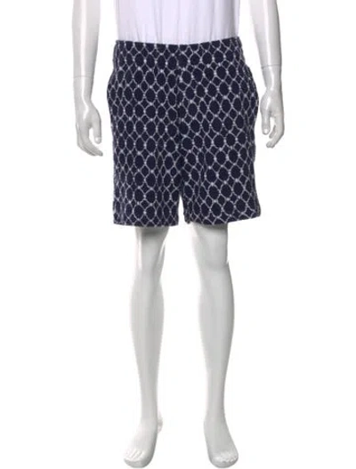 Pre-owned Orlebar Brown Patterned Shorts In Blue