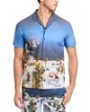 Orlebar Brown Hibbert Printed Cotton Bowling Shirt In Terrace