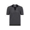 Orlebar Brown Roddy Striped Polo T-shirt In Blue