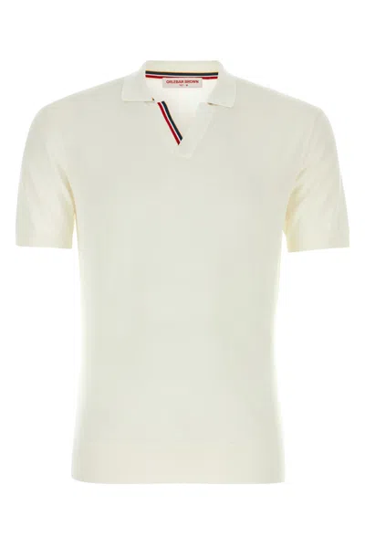 Orlebar Brown Polo-xl Nd  Male In White
