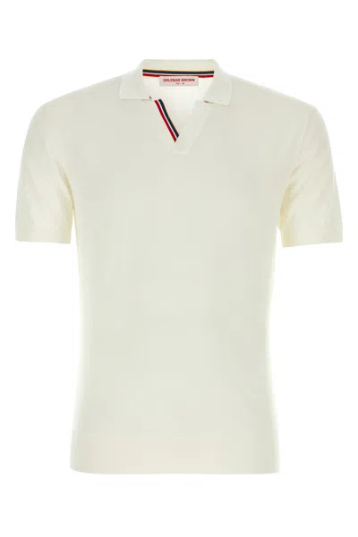 Orlebar Brown Polo-xl Nd  Male In Neutrals