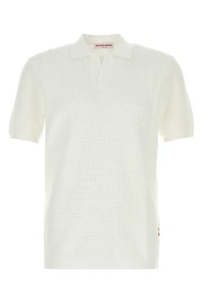 Orlebar Brown Polo-m Nd  Male In White