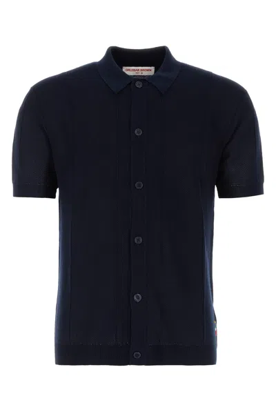 Orlebar Brown Polo-l Nd  Male In Blue