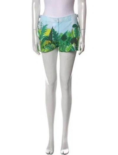 Pre-owned Orlebar Brown Printed Mini Shorts W/ Tags In Blue