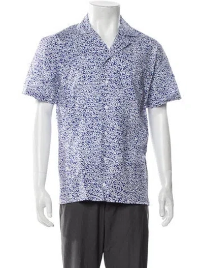 Pre-owned Orlebar Brown Printed Short Sleeve Shirt W/ Tags In Multi