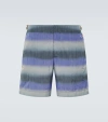 Orlebar Brown Bedruckte Shorts In Blau
