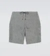 Orlebar Brown Printed Swim Trunks In Multicoloured