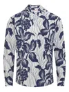 Orlebar Brown Ridley Floral-print Linen Top In White