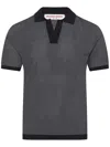 Orlebar Brown Roddy Striped Polo T-shirt In Blue