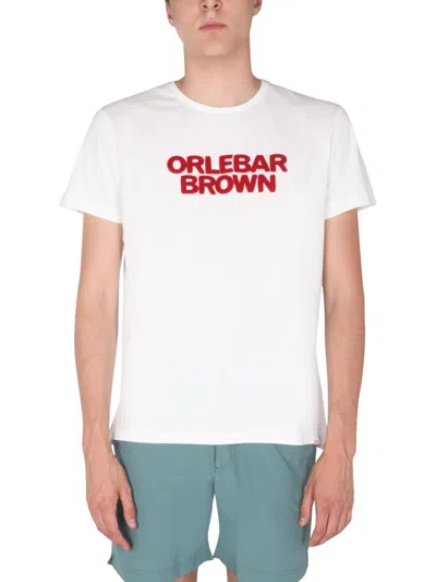 Orlebar Brown Sammy Ob Towelling T-shirt In White