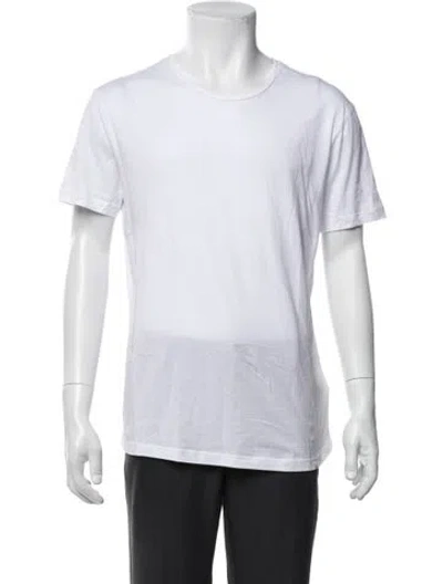 Pre-owned Orlebar Brown Scoop Neck Short Sleeve T-shirt In White