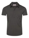 Orlebar Brown Sebastian Merino Polo Shirt In Gray