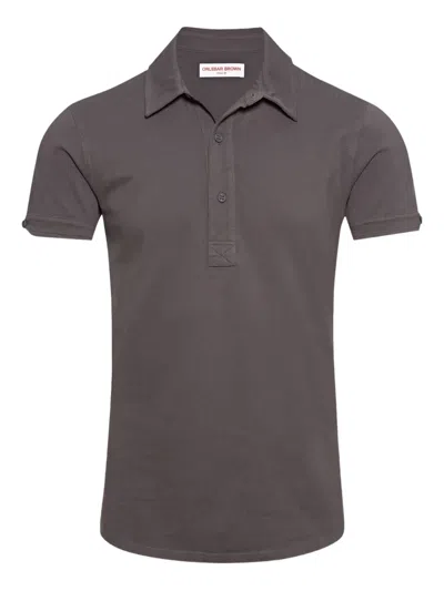 Orlebar Brown Sebastian Polo Shirt In Dove