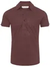 Orlebar Brown Sebastian Polo Shirt In Red