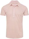Orlebar Brown Sebastian Polo Shirt In Rosa