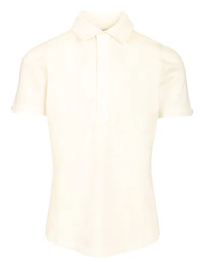 Orlebar Brown Sebastian Polo Shirt White In Neutral